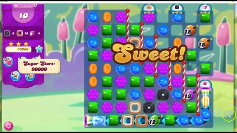Candy Crush Level 4058 Talkthrough, 19 Moves 0 Boosters