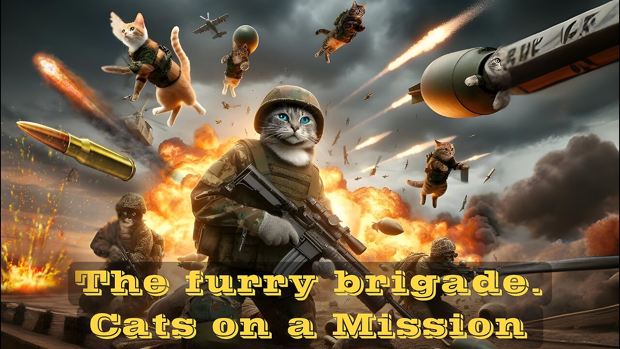 The furry brigade | Cats on a Mission