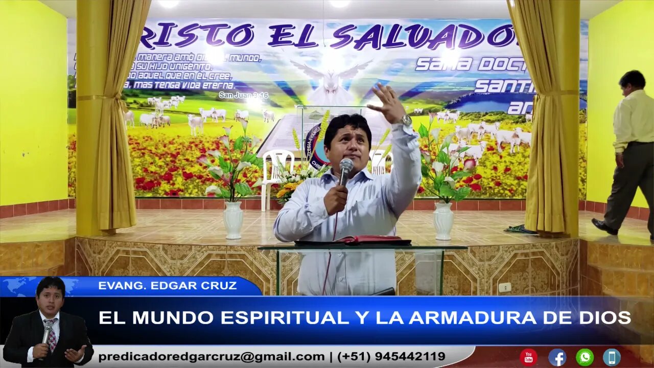 El Mundo Espiritual y La Armadura de Dios - EDGAR CRUZ MINISTRIES