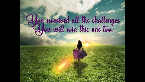 YOU ARE A SURVIVOR! YOU GET THIS!