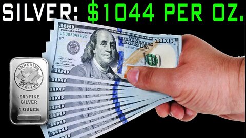 $1,044 Silver | The Debt Clock Ticks On!