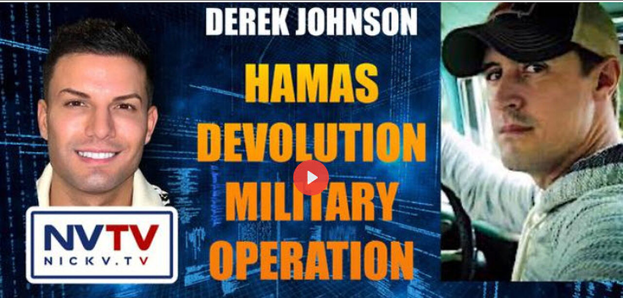 Derek Johnson: Hamas Devolution Military Operation with Nicholas Veniamin