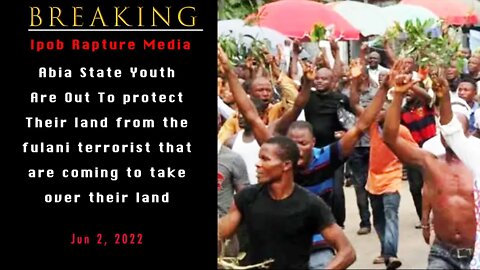 Breaking News: Abia State Youths Are Now Finally Doing The Needful To Protect Their Land