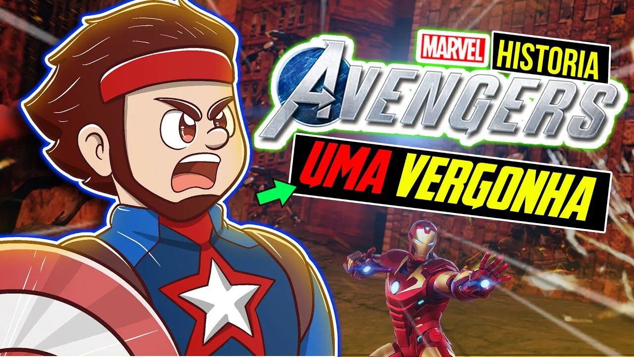 Historia MARVEL AVENGERS - O Pior Jogo dos Vingadores | Rk Play