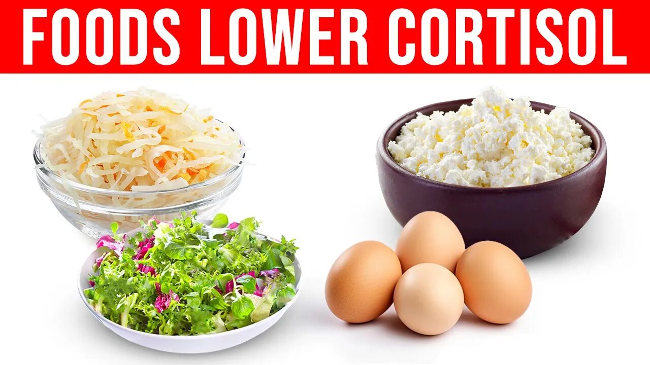 6 Foods that Lower Cortisol