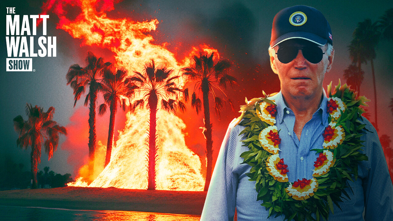 Biden Makes It To Hawaii Two Weeks Later. Immediately Insults Wildfire Victims. | Ep. 1210