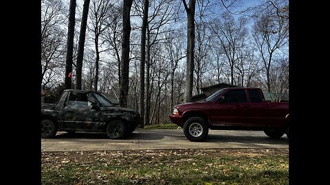 Bro tracker versus GMC Sonoma