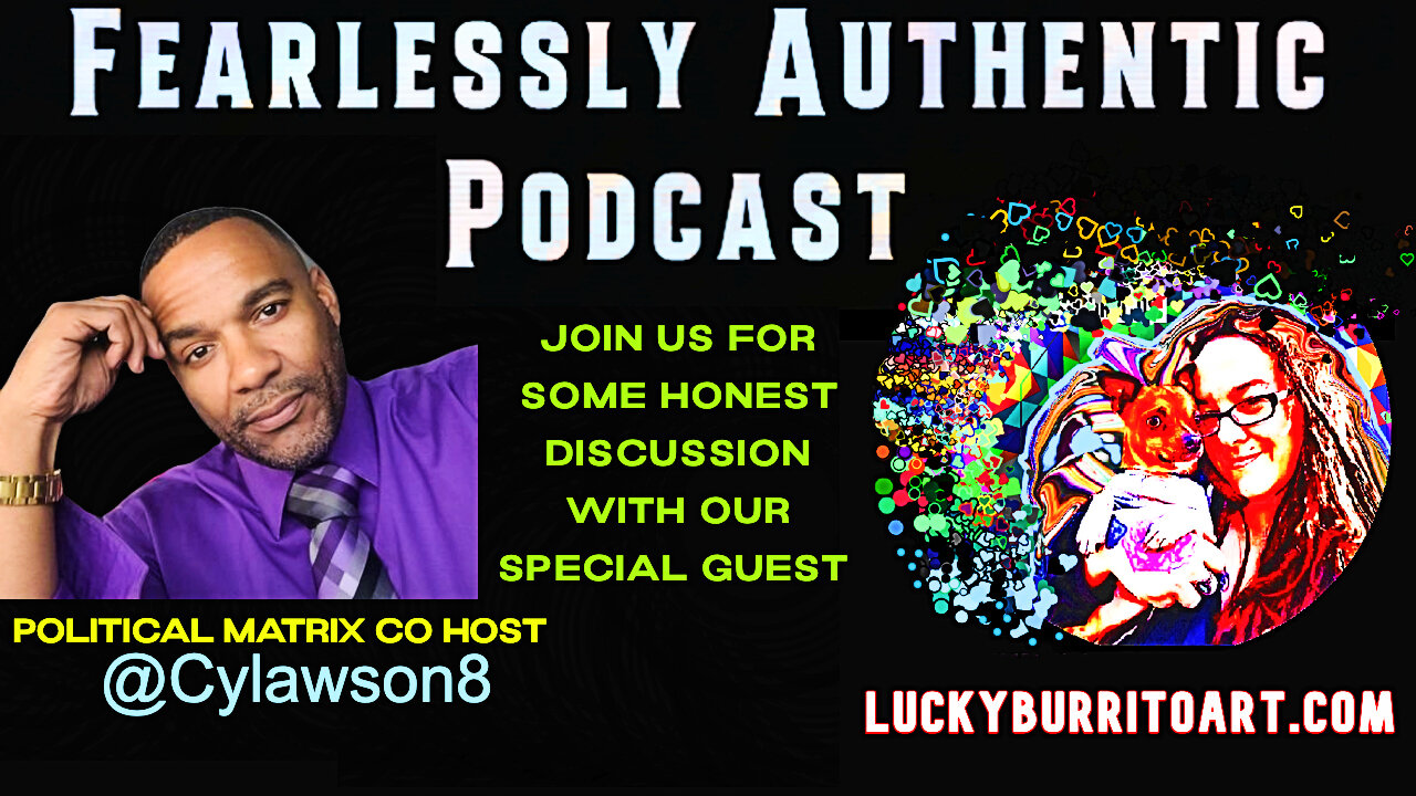 Fearlessly Authentic - catching up with Cy Lawson from the Political Matrix show