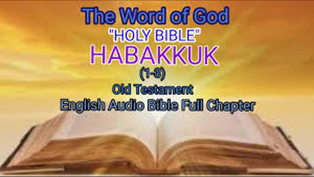 35. Habakkuk (Dramatized Audio Book) - Holy Bible