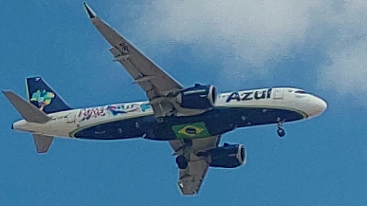 Airbus A320NEO PR-YYF coming from Belém do Pará to Fortaleza