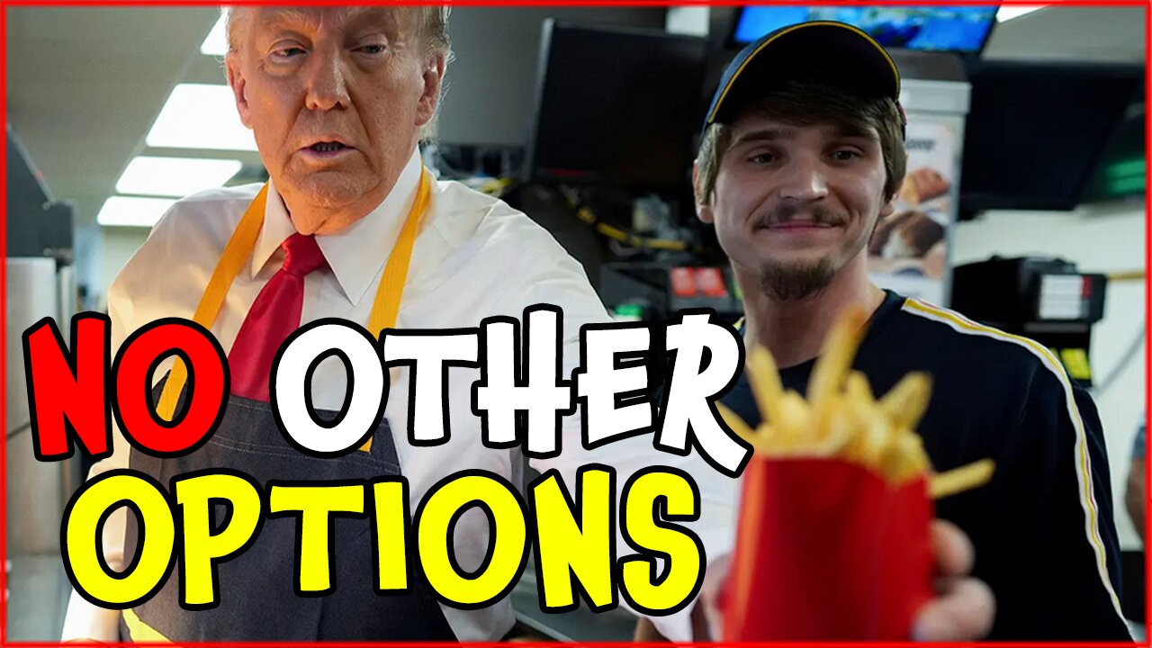 TRUMP SLINGS FRIES EDITION - THEY WILL STEAL IT, HOUSING CRASH, ORGAN DONOR HARVESTING