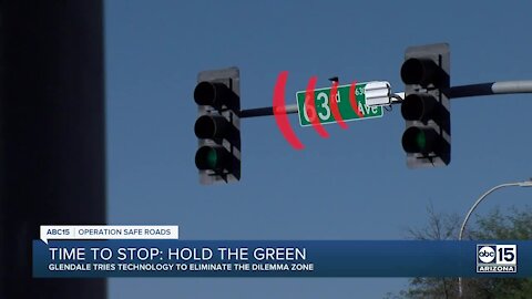 'Hold the Green' traffic technology being tested in Glendale