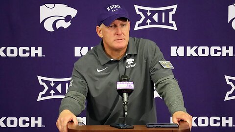 Kansas State Football | Chris Klieman Press Conference | K-State 34, South Dakota 0