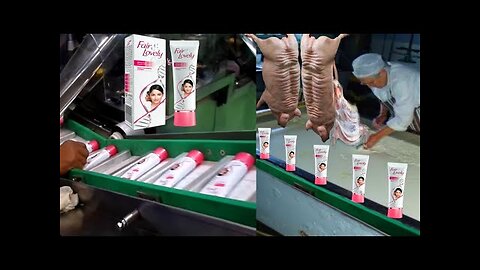 देखिये फैक्टरी मे Fair & Lovely क्रीम कैसे बनती है || See how these products are made in the factory