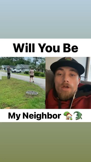 Will you be my neighbour!!!