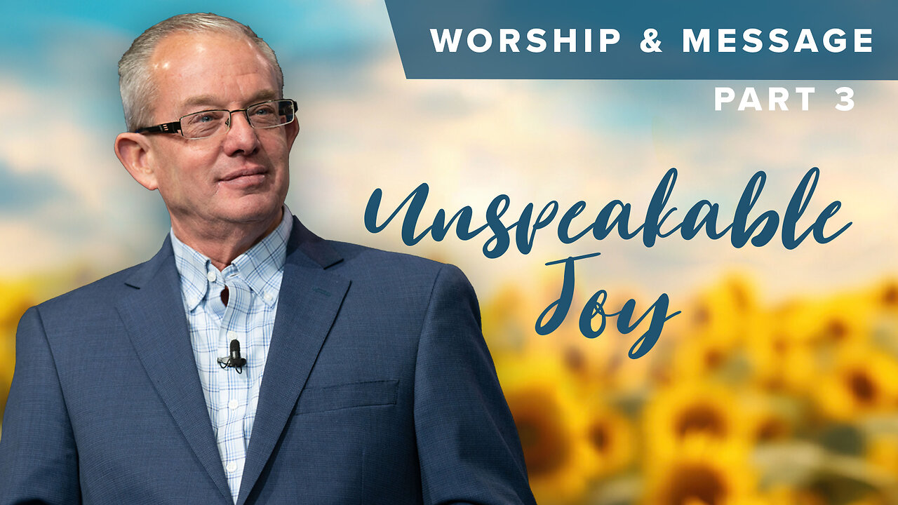 Unspeakable Joy Part 3 - Lawson Perdue - Sunday 2nd Service - 12/15/24