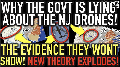 Why The Government’s Lying About the NJ Drones—The EVIDENCE They Won’t Show! New Theory Goes Viral!