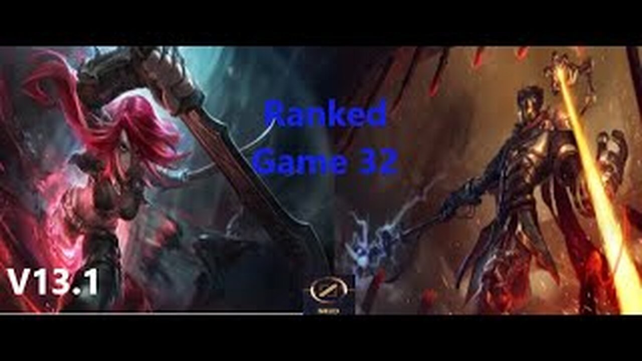 Ranked Game 32 Katarina Vs Victor Mid League Of Legends V13.1