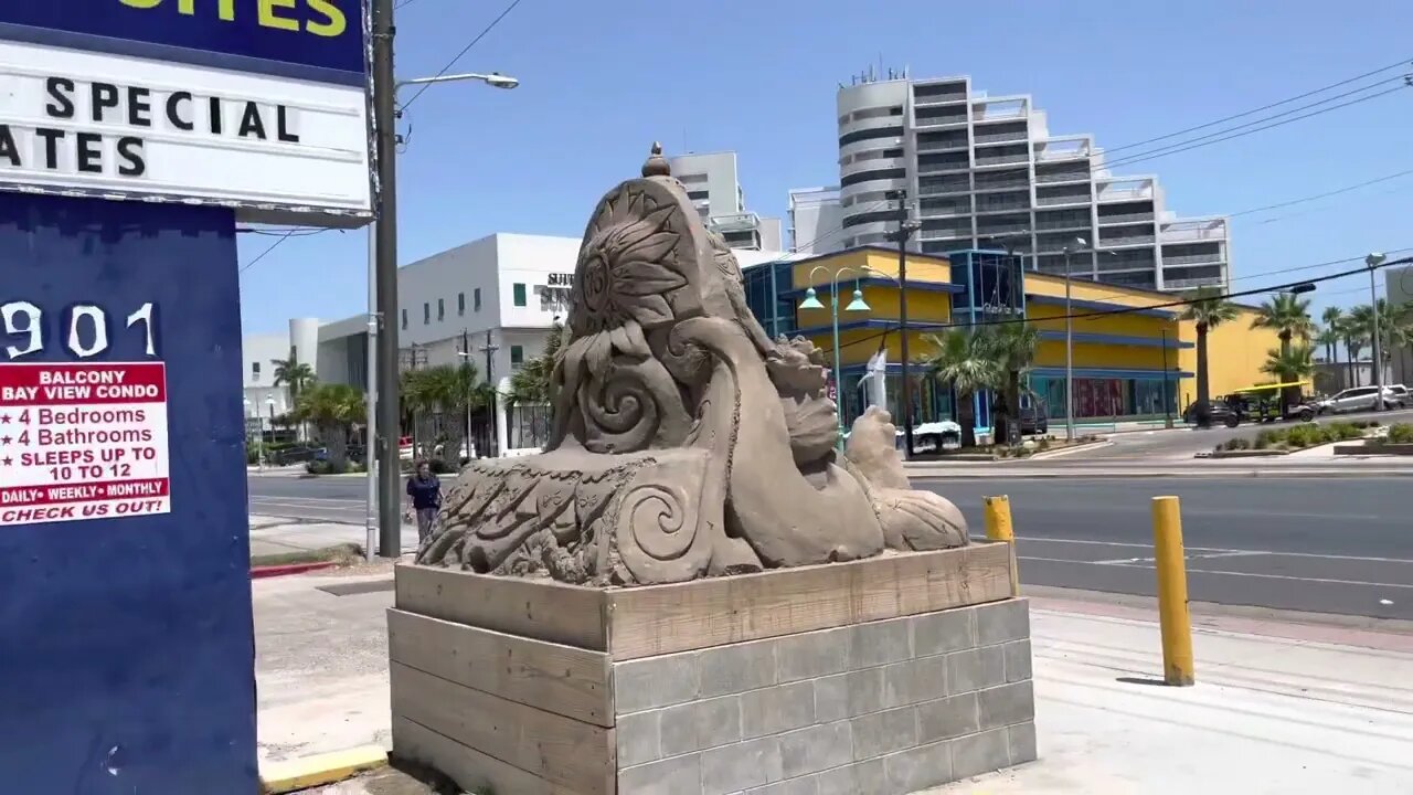 Om Shri Ganeshaya Namah— sandcastle South Padre Island , Texas