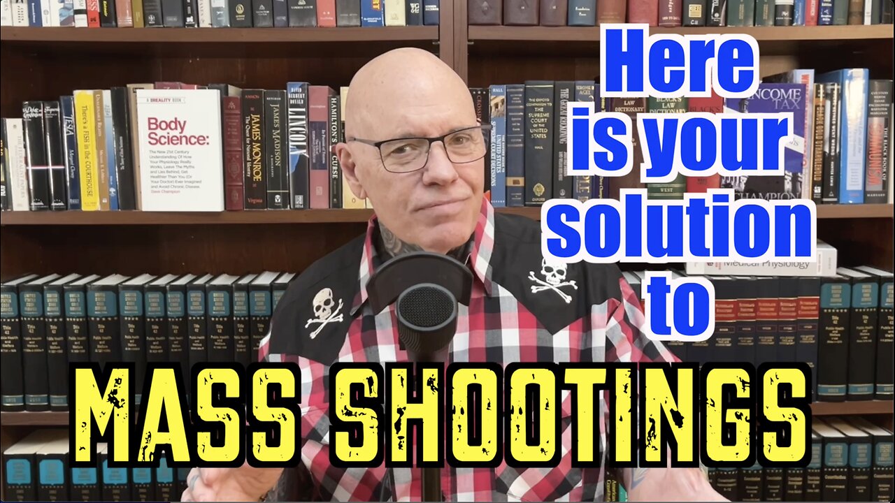 Here's Your Solution To Mass Shootings In America!