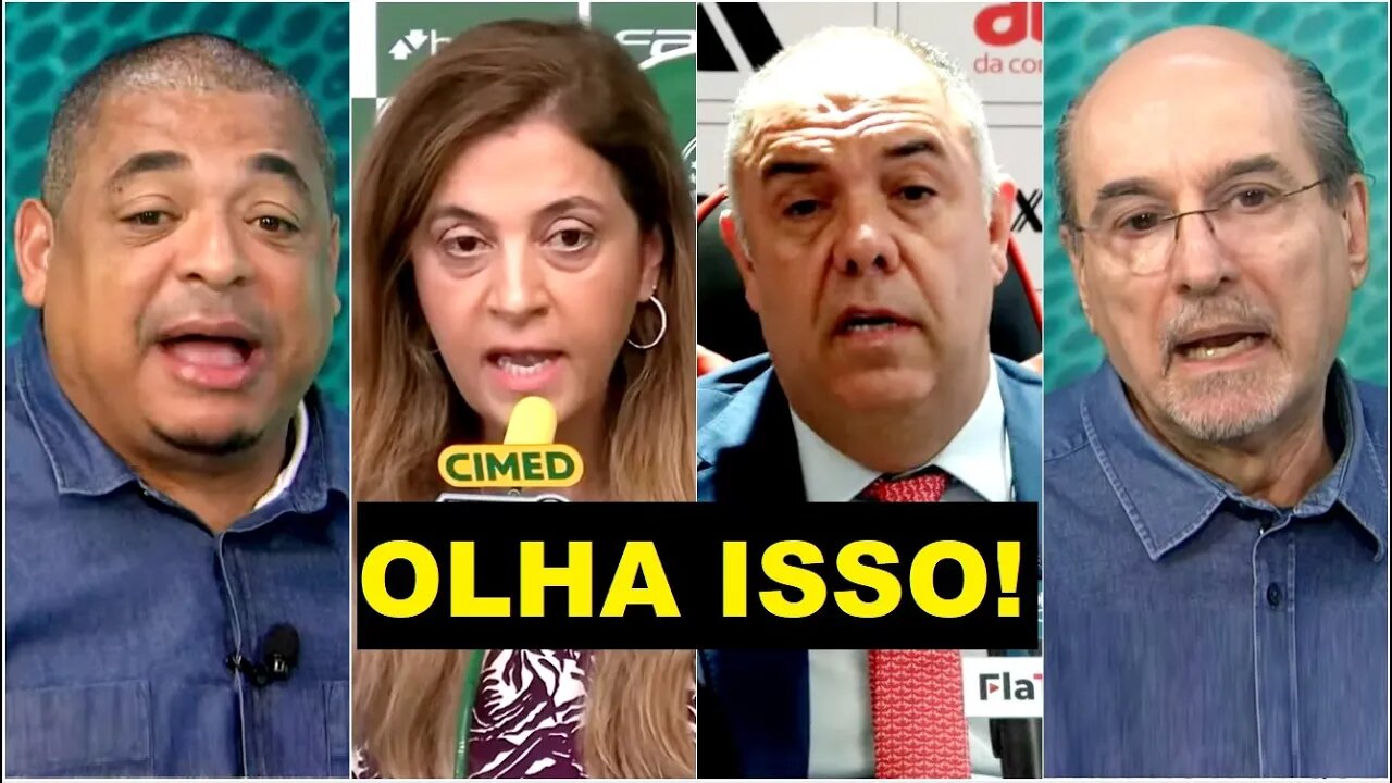 PEGOU FOGO! "ISSO É ASSUSTADOR E INACEITÁVEL!" Flamengo DISPARA contra RECLAMAÇÕES do Palmeiras!
