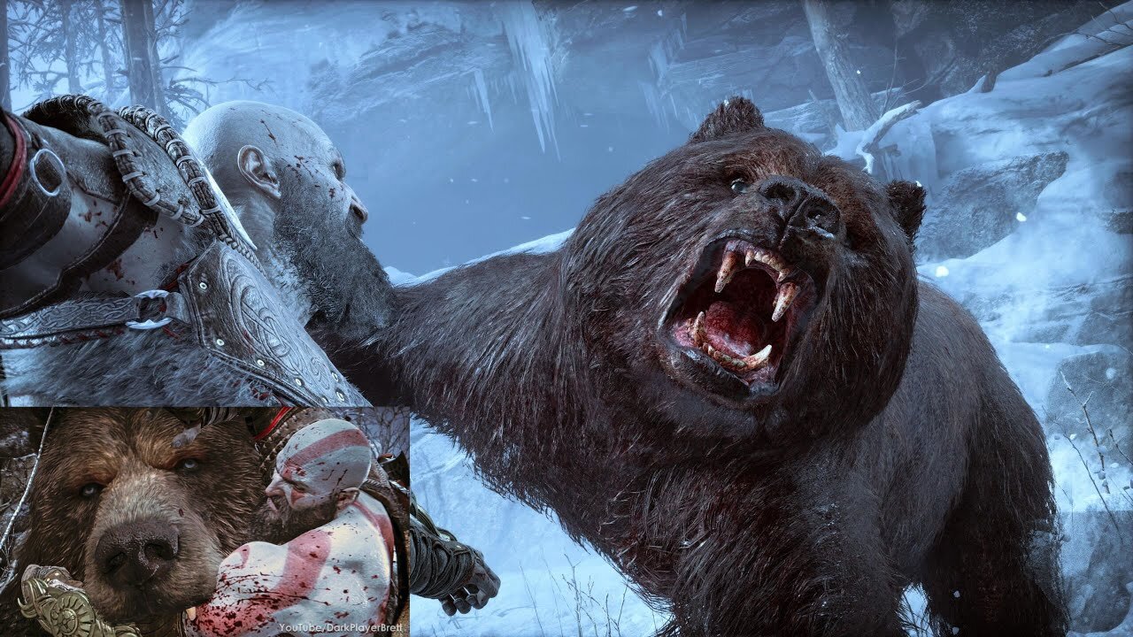 Kratos vs. the Bear