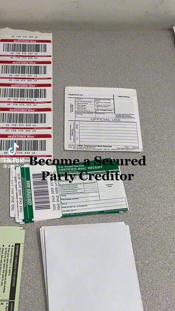Become a secured party Creditior