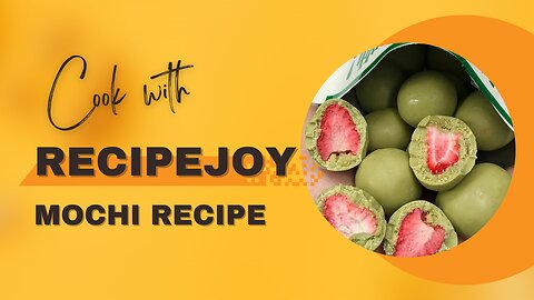 Mochi recipe