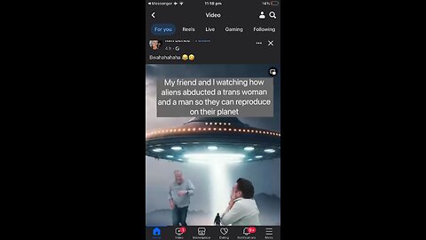 Jeremy Clarkson : UFO : man and transgender woman🤣