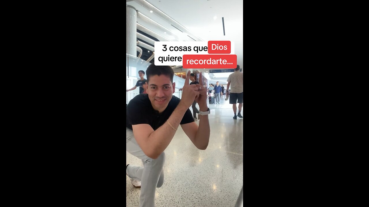 3 cosas que Dios quiere recordarte…
