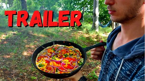 TRAILER: 🍕Pizza picantă gătită de la 0 în pădure! | Gătim În Natură #11