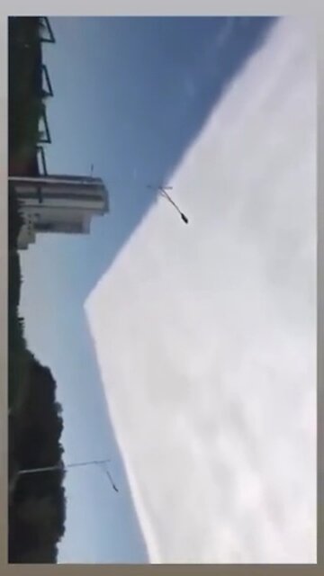 Look what God creates now. Square clouds