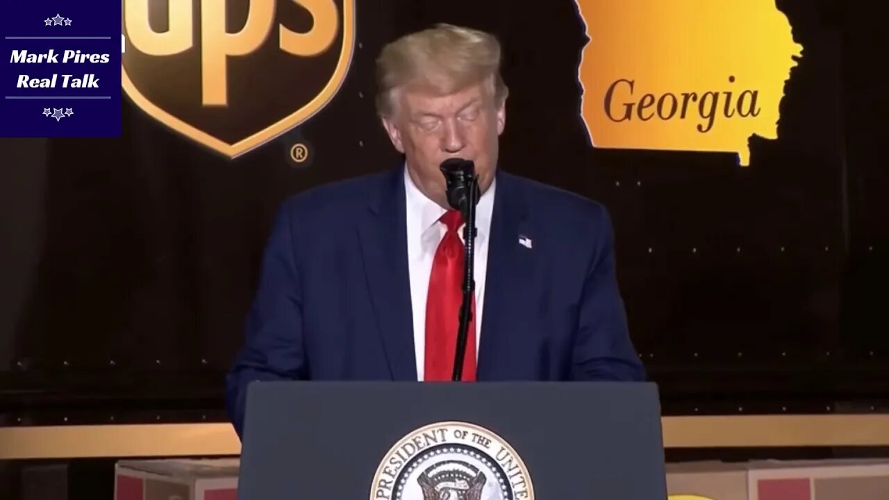 Donald Trump Speaks at UPS Headquarters, Mentions Special Request..