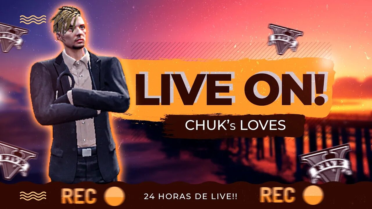 🔴 CIDADE SANTA NOBRE - Chuk`S Love #GTA RP AO VIVO 🔴