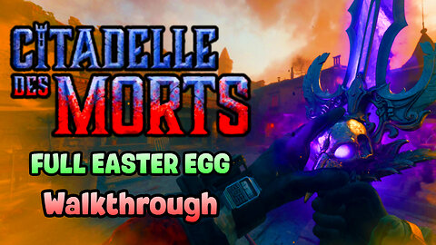 🔴Live - CITADELLE DES MORTS FULL EASTER EGG COMPLETION ATTEMPTS | Black Ops 6 Zombies