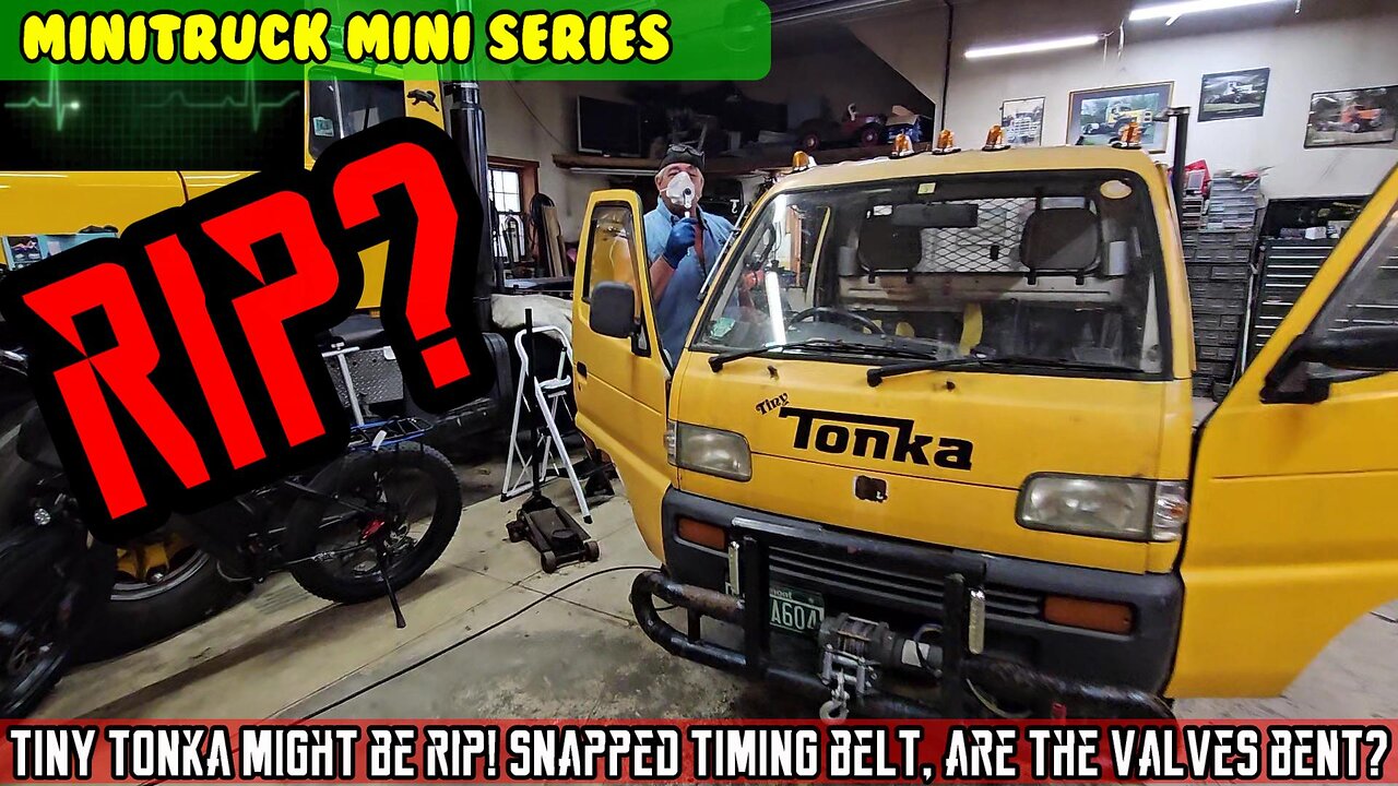 RIP tiny Tonka? Give Jeffro a hand, can we revive his mini! Timing belt broke, Pattys food