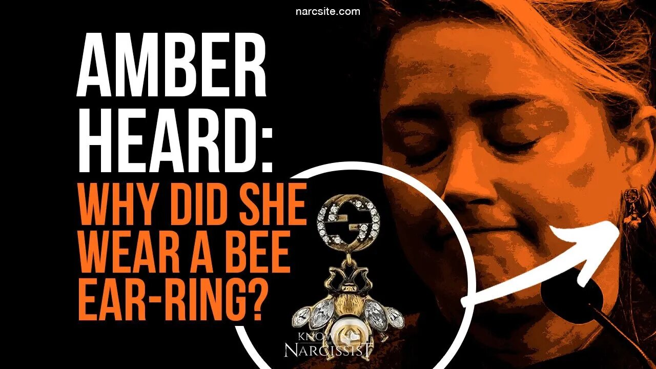 Amber Heard : Why Did She Wear The Bee Earring?