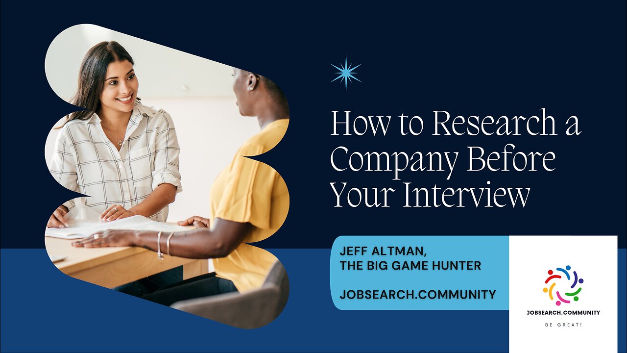 How to Research a Company Before Your Interview