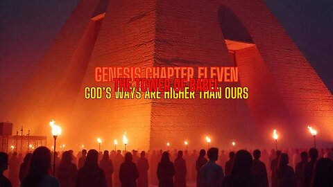Genesis Chapter 11 Bible Study, The Tower of Babel and Scattering of People