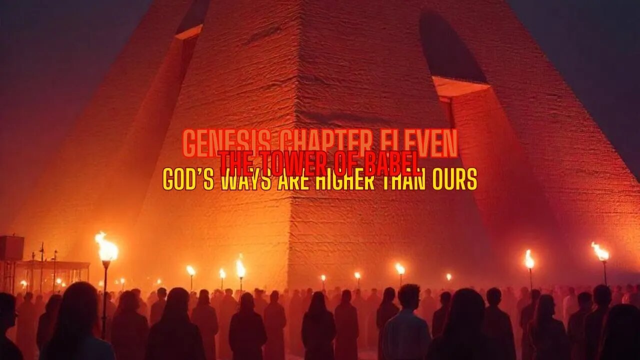 Genesis Chapter 11 Bible Study, The Tower of Babel and Scattering of People