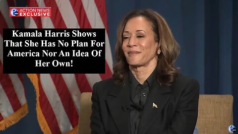 Kamala Harris Bombs Post Debate Interview With ABC News By Saying Absolutely Nothing!