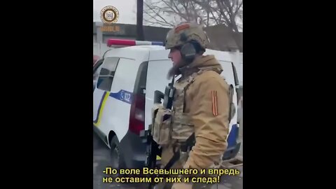 Chechen Forces Seized Police Station Somewhere In Ukraine