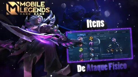 EXPLICANDO TODOS OS ITENS NA PRÁTICA • ATAQUE FÍSICO | Mobile Legends