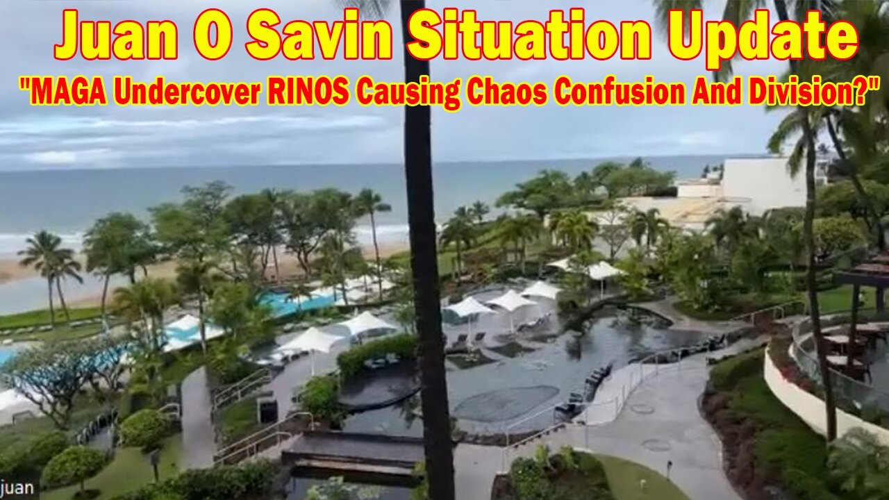 Juan O Savin Situation Update Jan 10: "MAGA Undercover RINOS Causing Chaos Confusion And Division?"