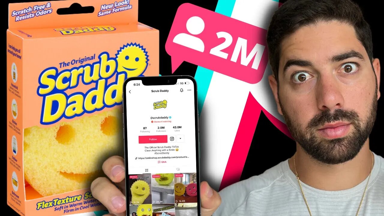 Exposing ScrubDaddy's Tricks That Got them 2,000,000 TikTok Followers