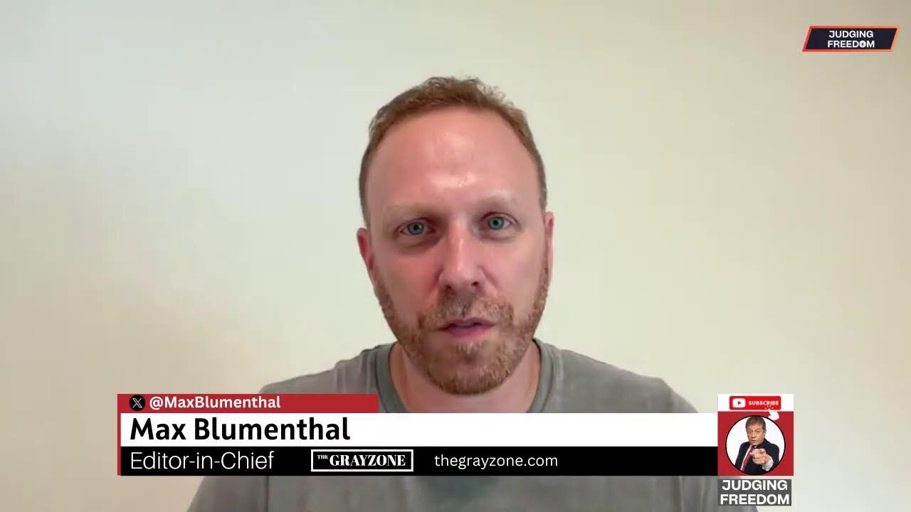 Max Blumenthal: The Media and Oct 7th Truth