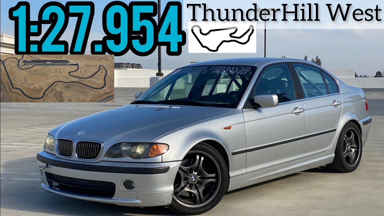 ThunderHill West Sub 1:30 (1:27.954) SpecE46 (no 3.46 LSD)