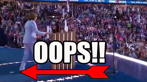 Nancy Pelosi's Panty Liner Captured Falling Out of Her Pants and DNC