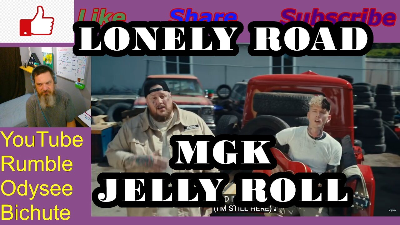 Pitt Reacts to LONELY ROAD By MGK and Jelly Roll