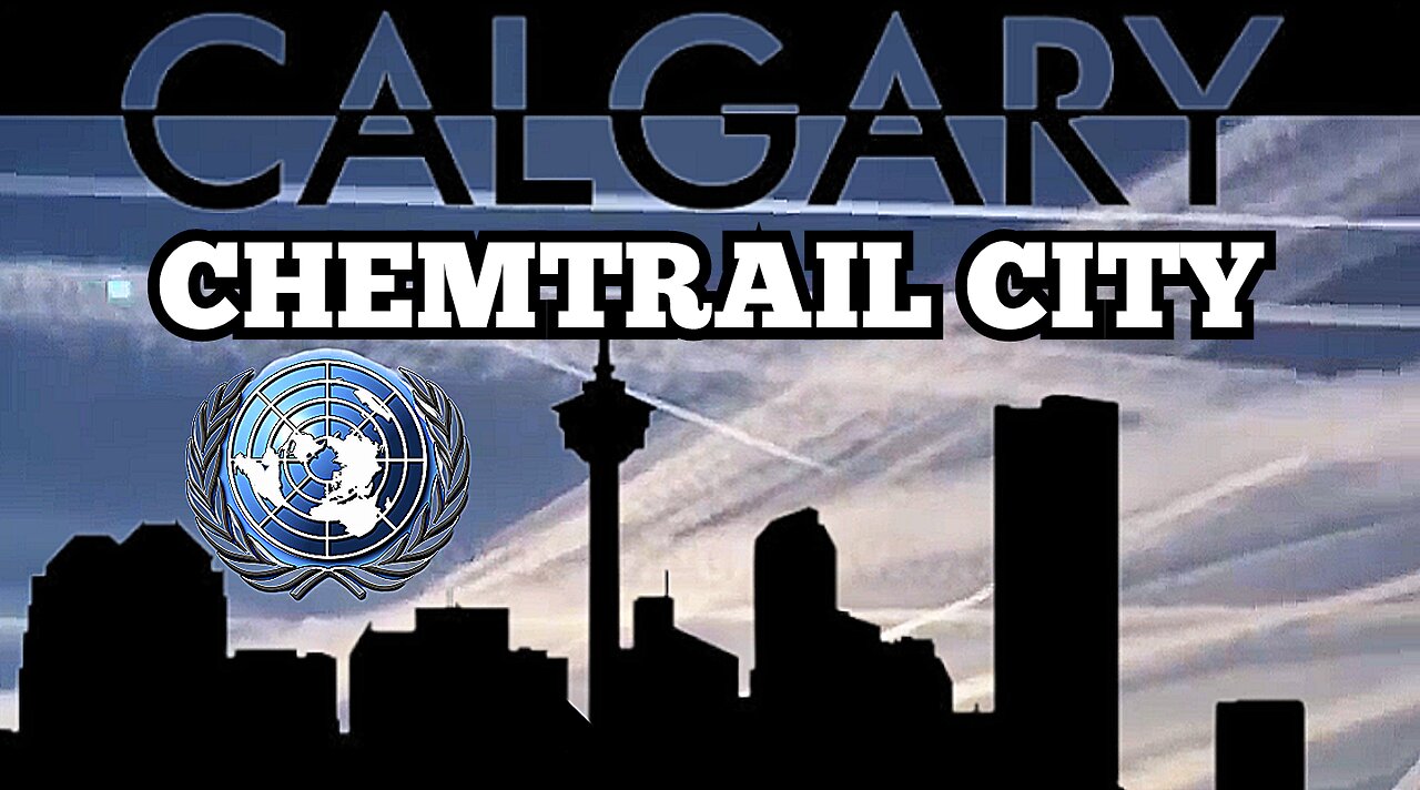 'Calgary' 'Canada's Chemtrail City! Another Day Another Spray In 'Calgary' 'Alberta' 'Canada'